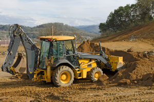 Operación de Retroexcavadora